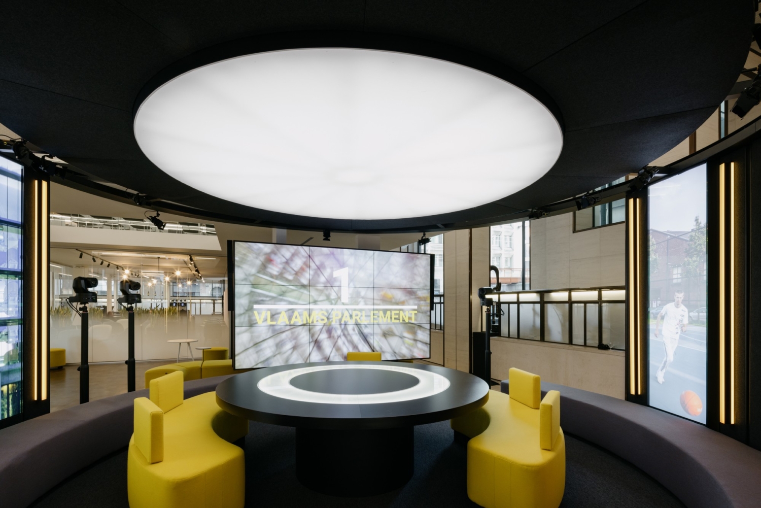 Lokettenzaal Vlaams Parlement