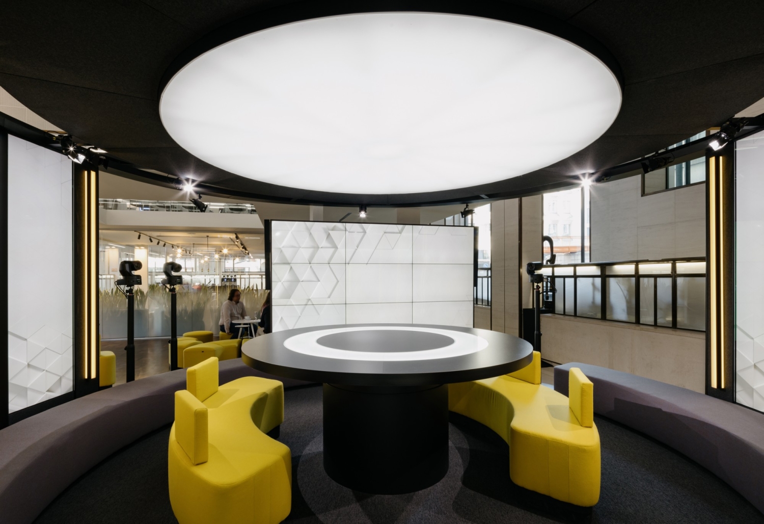 Lokettenzaal Vlaams Parlement