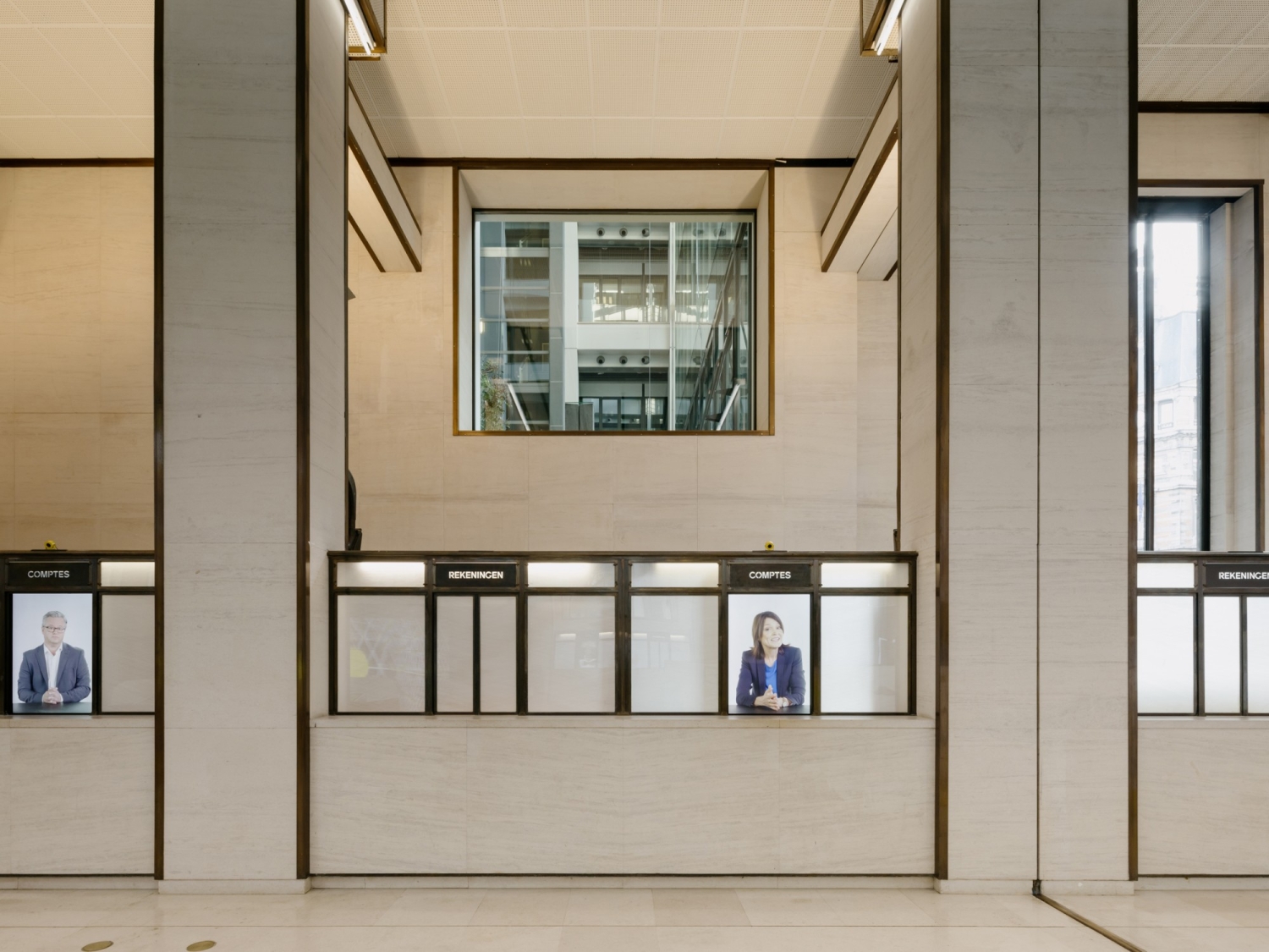 Lokettenzaal Vlaams Parlement