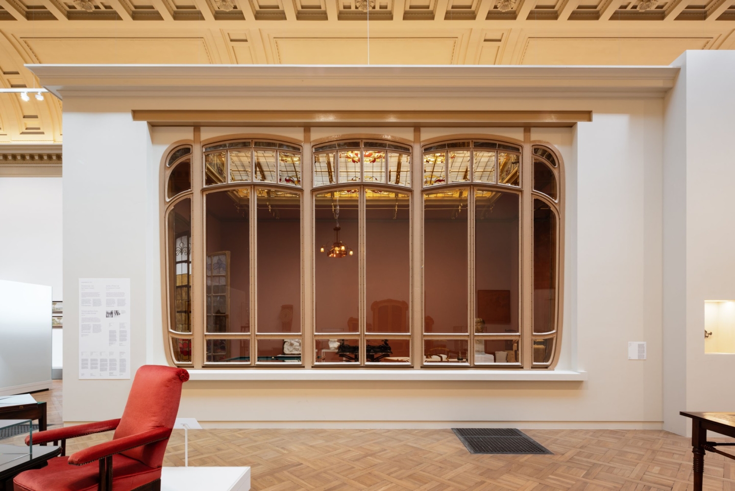 De zalen Sierkunsten van de 19de eeuw, Belgische art nouveau en art deco